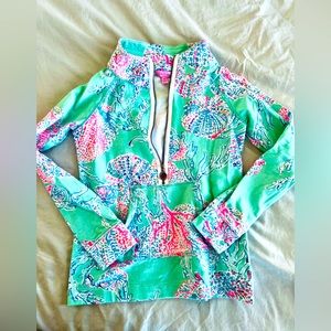 Lilly Pulitzer Zipper sweater